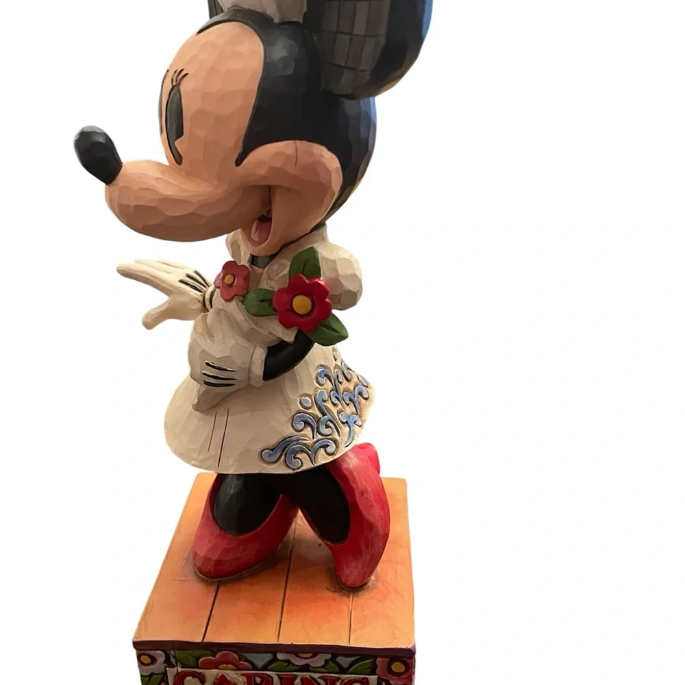 Disney Traditions Jim Shore Caring is Contagious Minnie Mouse Nurse Figurine VTG